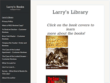 Tablet Screenshot of larryslarceny.com